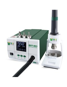 BEST σταθμός θερμού αέρα BST-863, 1200W, touch screen