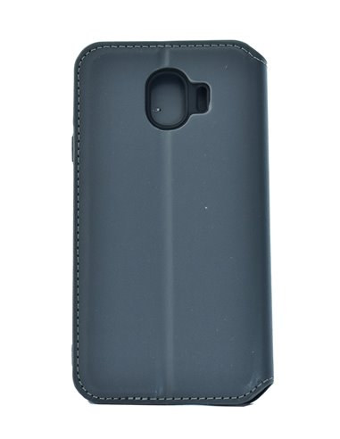 POWERTECH Θήκη Slim Leather για Samsung J4 2018, γκρι