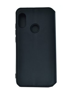 POWERTECH Θήκη Slim Leather για Xiaomi Redmi 6 Pro, μαύρη