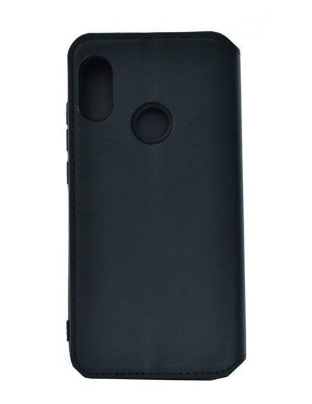 POWERTECH Θήκη Slim Leather για Xiaomi Redmi 6 Pro, μαύρη
