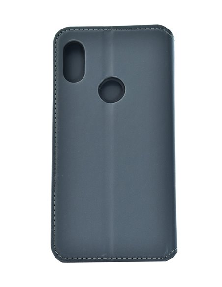 POWERTECH Θήκη Slim Leather για Xiaomi Redmi Note 6, γκρι