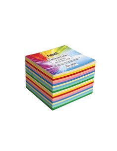Next κύβος χρωματιστός κολλητός 500φυλ.7,5x7εκ.