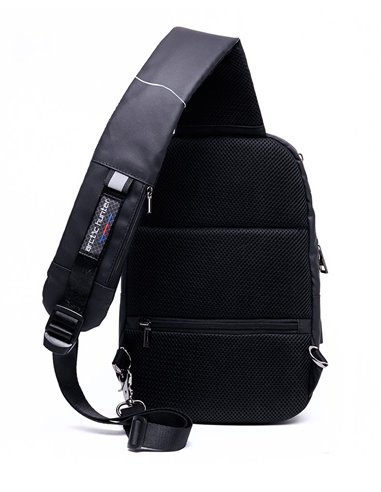 ARCTIC HUNTER τσάντα Crossbody XB-00081, USB, 6L, μαύρη
