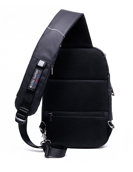 ARCTIC HUNTER τσάντα Crossbody XB-00081, USB, 6L, μαύρη