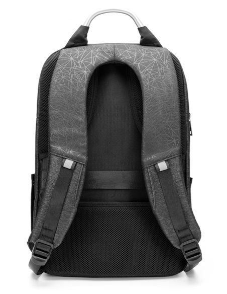 ARCTIC HUNTER τσάντα πλάτης B00218 με θήκη laptop 15.6", USB, 24L, μαύρη