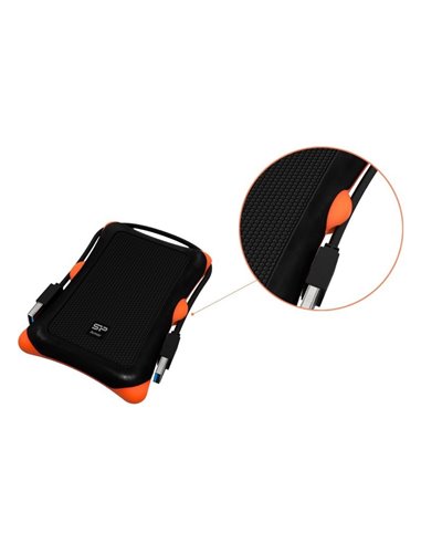 SILICON POWER εξωτερική θήκη Armor 30 HDD 2.5" slim, USB 3.1, shockproof