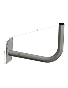 VIKAR Βάση τοίχου 22014, Φ33x350mm x2mm