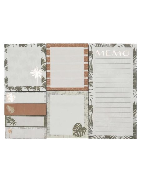 Αυτοκόλλητα χαρτάκια σημειώσεων Cabana 18,3x15εκ.