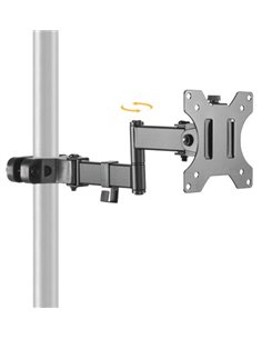 BRATECK βάση οθόνης για στύλο στήριξης LDA35-112, 17-32", έως 8kg, full motion
