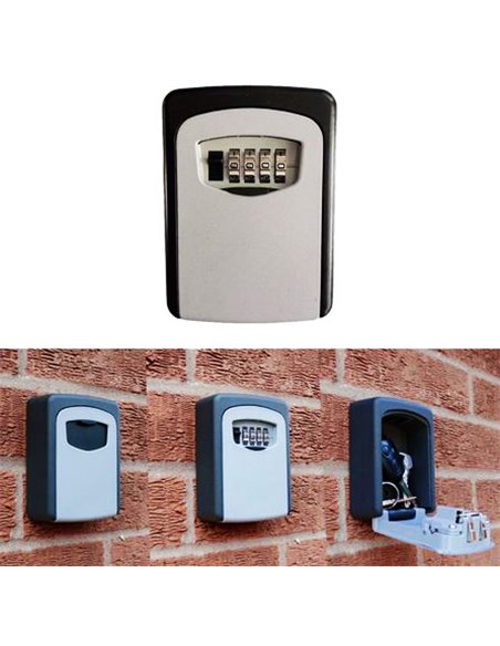 C-TECH κλειδοθήκη τοίχου B106 με συνδυασμό 4 ψηφίων, 480gr