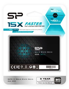 SILICON POWER SSD A55 1TB, 2.5", SATA III, 500-450MB/s, 7mm