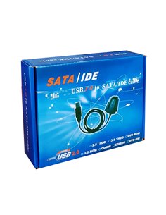 POWERTECH Converter USB 2.0 σε IDE & SATA CAB-U122, με τροφοδοσία, 0.8m