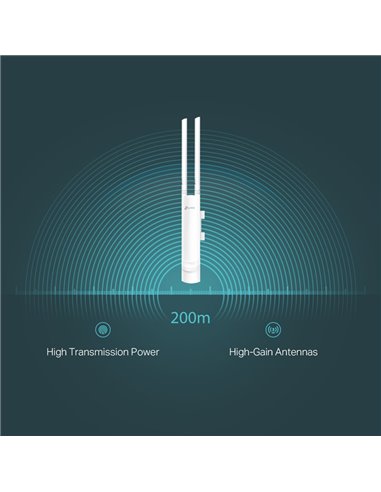 TP-LINK Wireless N Outdoor Access Point EAP110-OUTDOOR 300Mbps, Ver. 3.0