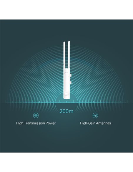 TP-LINK Wireless N Outdoor Access Point EAP110-OUTDOOR 300Mbps, Ver. 3.0