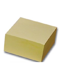 Αυτοκόλλητα χαρτάκια κίτρινα 7,6x7,6εκ. 400φ.