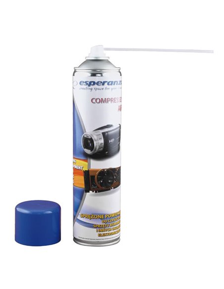 ESPERANZA σπρέι πεπιεσμένου αέρα ES118 για ηλεκτρονικές συσκευές, 600ml