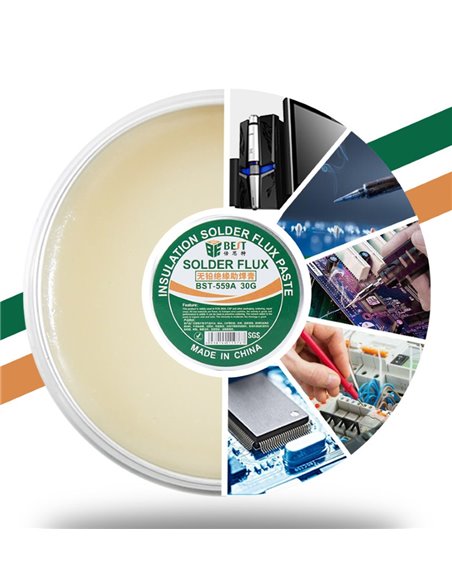 BEST Flux Solder paste συγκόλλησης BST-559A-30, lead free, 30gr