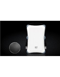 SILICON POWER εξωτερικός HDD Armor A30, 2TB, USB 3.2, λευκός