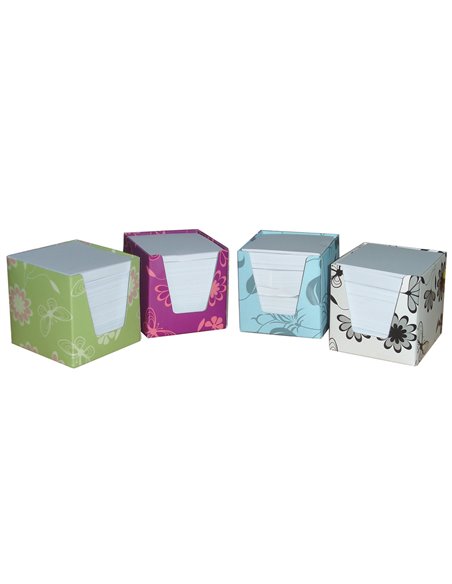 Next κύβος luxury με 750 φύλλα λευκά 8x8εκ.