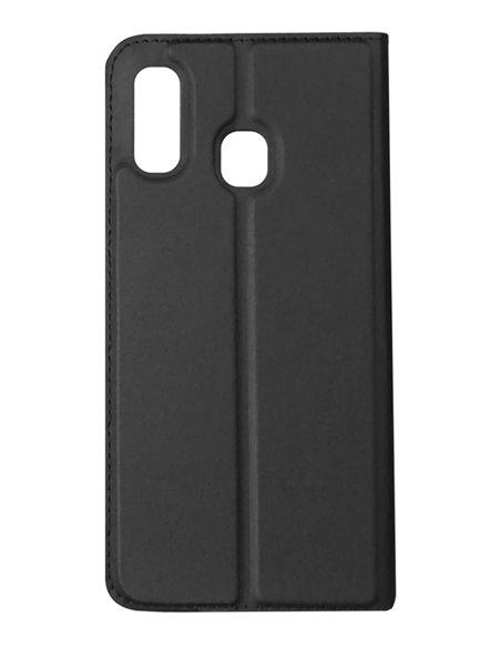 POWERTECH Θήκη Βook Elegant MOB-1447 για Samsung A40, χρυσή