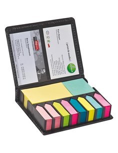 Σετ με χαρτάκια σημειώσεων και σελιδοδείκτες 10x13x2,8εκ