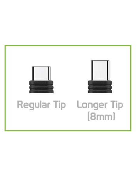 POWERTECH αντάπτορας USB-C σε Micro USB θηλυκό CAB-UC043, longer tip