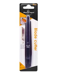 POWERTECH μεταλλικό κοπίδι με ασφάλεια KNF-0003, 9mm, auto lock