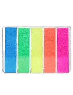 Σελιδοδείκτες χρωματιστοί 4,8x1.2εκ. 20φ.(διαφημιστικό)