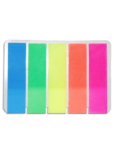 Σελιδοδείκτες χρωματιστοί 4,8x1.2εκ. 20φ.(διαφημιστικό)