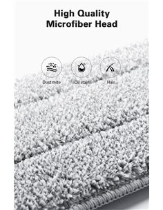 Ανταλλακτικό πανάκι παρκετέζας με μικροΐνες CLN-0004, 33 x 12cm