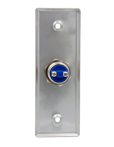SECUKEY Χωνευτό μπουτόν SCK-CBUTTON1, 3Α, ασημί
