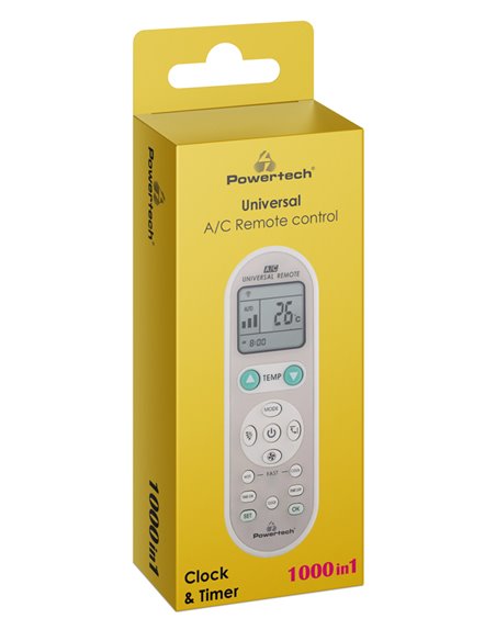 POWERTECH Χειριστήριο κλιματιστικού PT-835, universal 1000 σε 1