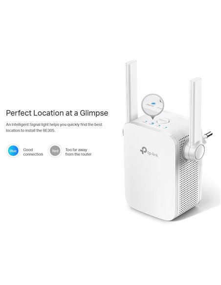 TP-LINK AC1200 Wi-Fi Range Extender RE305, dual band, Ver. 3.0