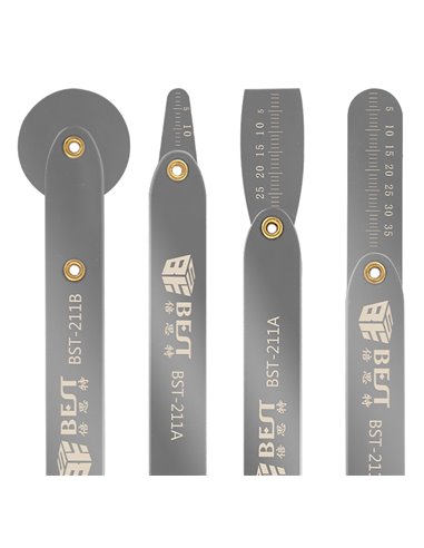 BEST flexible σετ εργαλείων ανοίγματος BST-211AB, μεταλλικά, ακριβείας