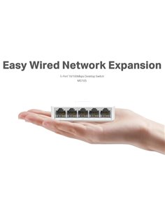 MERCUSYS Desktop Switch MS105, 5x 10/100 Mbps, Ver. 2
