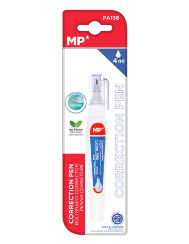 MP Διορθωτικό υγρό σε στυλό ακριβείας PA138, 1.2mm, 4ml