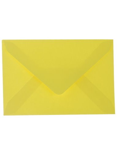 Φάκελοι αλληλογραφίας κίτρινοι πακέτο 20 τεμ. 7,5x11εκ.