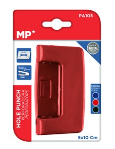 MP διακορευτής PA105-RD, 5 x 10cm, 2 τρύπες, κόκκινος