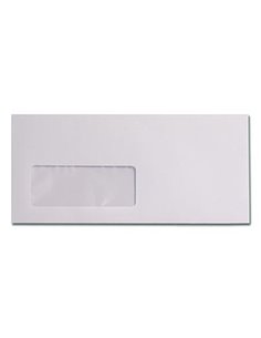 Φάκελος λευκός 90γρ, αριστ. παραθ. αυτοκ. 11x23εκ. 500τμχ