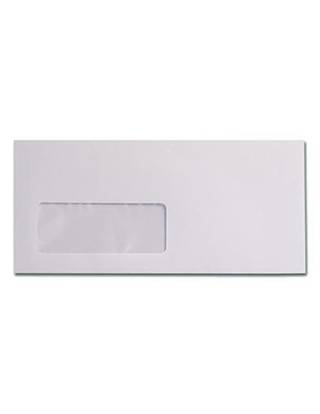 Φάκελος λευκός 90γρ, αριστ. παραθ. αυτοκ. 11x23εκ. 500τμχ