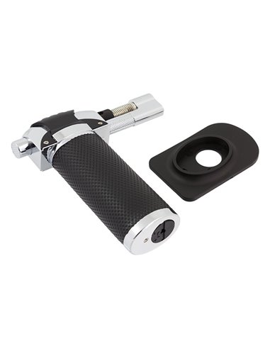 Φλόγιστρο υγραερίου AG306 με βάση, μεταλλικό, μαύρο