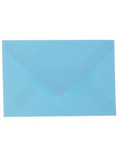 Φάκελοι αλληλογραφίας γαλάζιοι πακέτο 20 τεμ. 7,5x11εκ.