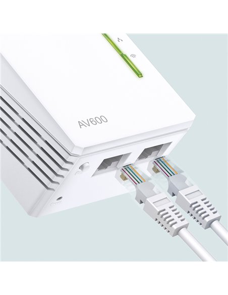 TP-LINK Wi-Fi Powerline Extender, AV600 300Mbps, Ver. 4.0