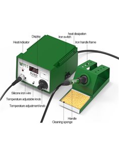 BEST Soldering station BST-939D, 90W, 200-480°C
