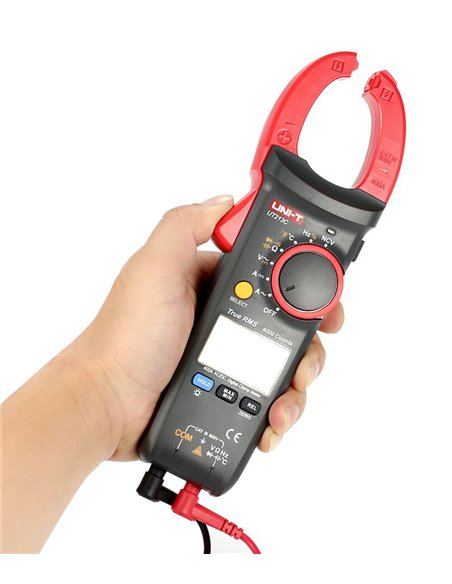 UNI-T πολύμετρο & αμπεροτσιμπίδα UT213C, 400A AC/DC, NCV, True RMS