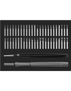 BEST σετ εργαλείων με κατσαβίδια ακριβείας BST-8934A, κασετίνα, 50τμχ