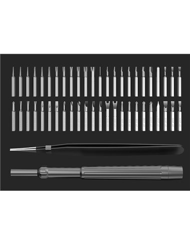 BEST σετ εργαλείων με κατσαβίδια ακριβείας BST-8934A, κασετίνα, 50τμχ