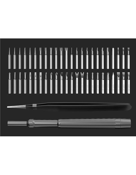 BEST σετ εργαλείων με κατσαβίδια ακριβείας BST-8934A, κασετίνα, 50τμχ