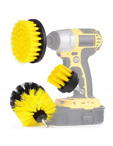 Σετ βούρτσες καθαρισμού σε διάφορα μεγέθη CLN-0014, 3τμχ