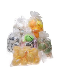 Σακουλάκι με 12 διακοσμητικά πασχαλινά αυγά